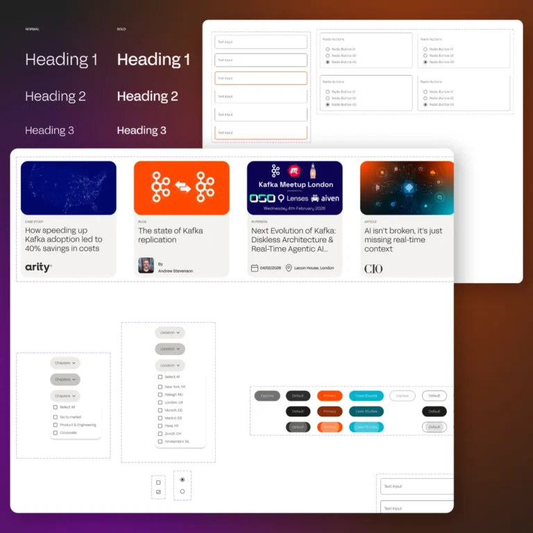 Components & styles